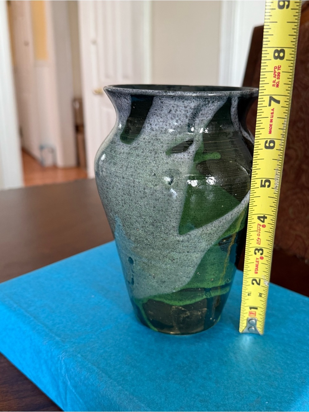 Vintage Studio Art Pottery Vase Signed “Ann Grace ‘80” *READ* - Picture 2 of 12